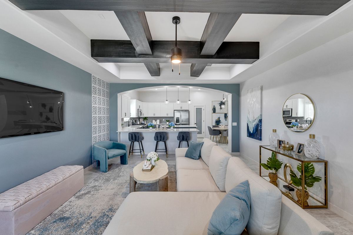 Pointe Homes living room